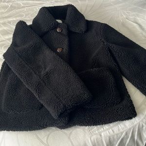 Zara teddy coat